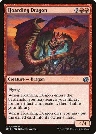 Hoarding Dragon [Iconic Masters] MTG Single Magic: The Gathering  | Multizone: Comics And Games