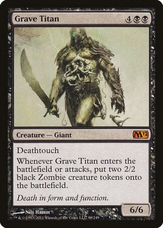 Grave Titan [Magic 2012] MTG Single Magic: The Gathering  | Multizone: Comics And Games