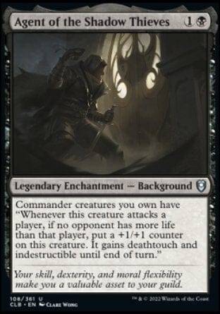 Agent of the Shadow Thieves [Commander Legends: Battle for Baldur's Gate] MTG Single Magic: The Gathering  | Multizone: Comics And Games