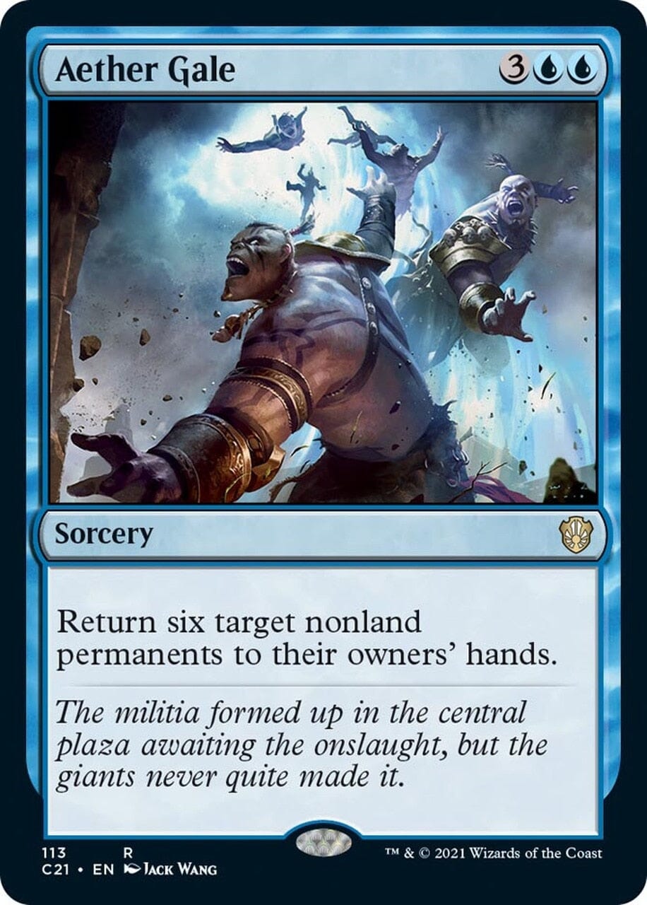 Aether Gale [Commander 2021] MTG Single Magic: The Gathering  | Multizone: Comics And Games