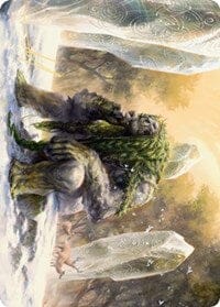 Svella, Ice Shaper Art Card (Gold-Stamped Signature) [Kaldheim: Art Series] MTG Single Magic: The Gathering  | Multizone: Comics And Games