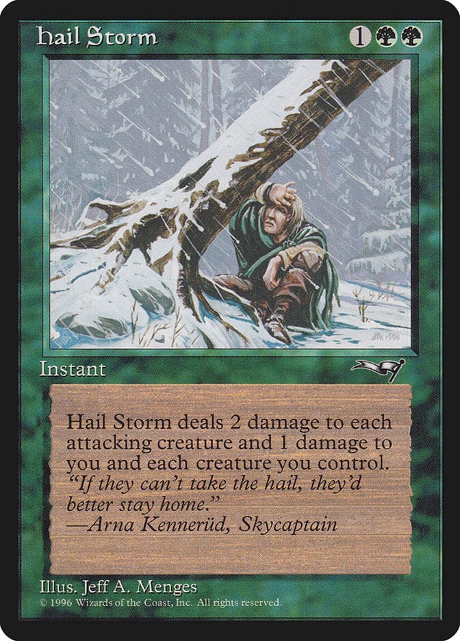 Hail Storm [Alliances] MTG Single Magic: The Gathering  | Multizone: Comics And Games