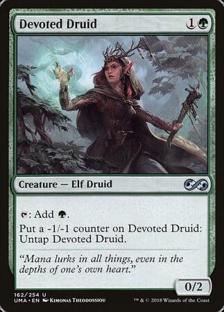 Devoted Druid [Ultimate Masters] MTG Single Magic: The Gathering  | Multizone: Comics And Games