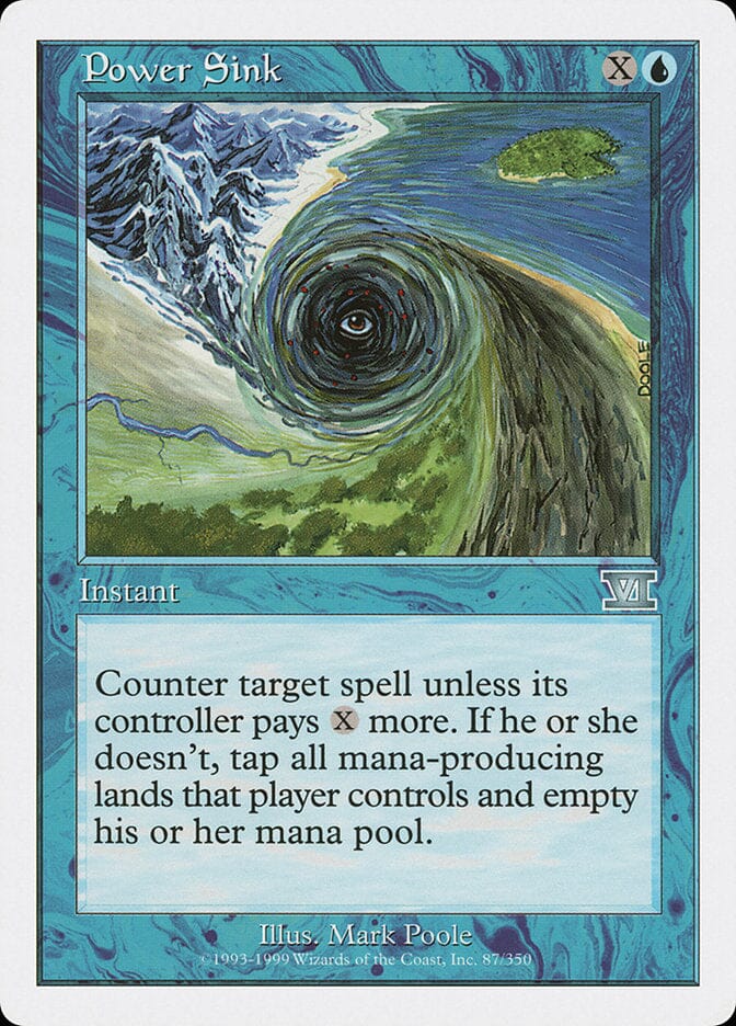 Power Sink [Classic Sixth Edition] MTG Single Magic: The Gathering  | Multizone: Comics And Games