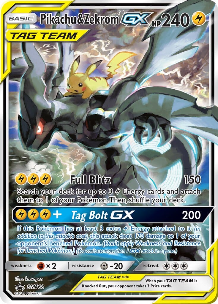 Pikachu & Zekrom GX (SM168) [Sun & Moon: Black Star Promos] Pokemon Single Pokémon  | Multizone: Comics And Games