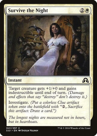Survive the Night [Shadows over Innistrad] MTG Single Magic: The Gathering  | Multizone: Comics And Games