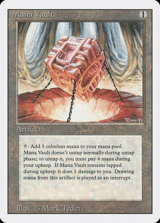 Mana Vault [Revised Edition] MTG Single Magic: The Gathering  | Multizone: Comics And Games