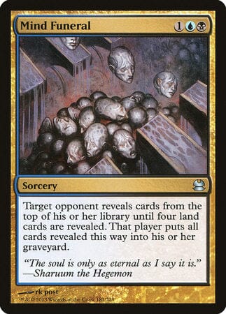 Mind Funeral [Modern Masters] MTG Single Magic: The Gathering  | Multizone: Comics And Games