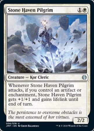 Stone Haven Pilgrim [Jumpstart] MTG Single Magic: The Gathering  | Multizone: Comics And Games