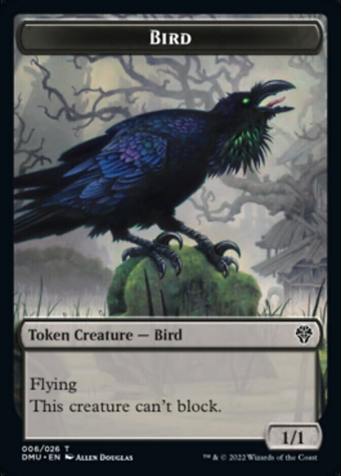 Phyrexian // Bird (006) Double-sided Token [Dominaria United Tokens] MTG Single Magic: The Gathering  | Multizone: Comics And Games