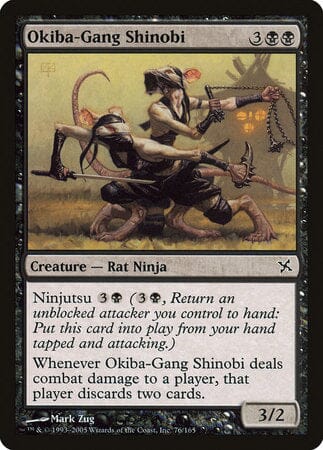 Okiba-Gang Shinobi [Betrayers of Kamigawa] MTG Single Magic: The Gathering  | Multizone: Comics And Games