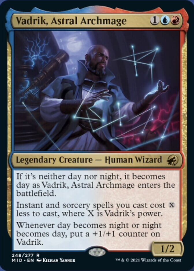 Vadrik, Astral Archmage [Innistrad: Midnight Hunt] MTG Single Magic: The Gathering  | Multizone: Comics And Games