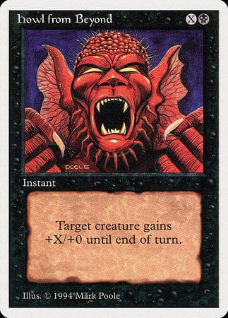 Howl from Beyond [Summer Magic / Edgar] MTG Single Magic: The Gathering  | Multizone: Comics And Games