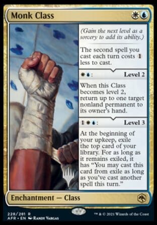 Monk Class (Promo Pack) [Dungeons & Dragons: Adventures in the Forgotten Realms Promos] MTG Single Magic: The Gathering  | Multizone: Comics And Games
