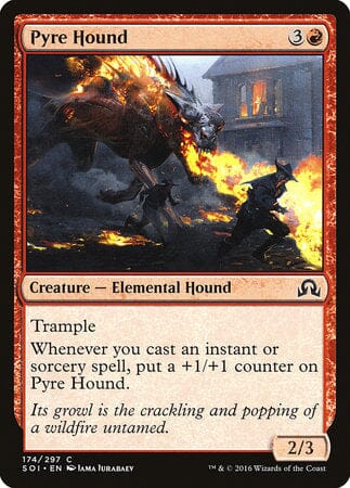 Pyre Hound [Shadows over Innistrad] MTG Single Magic: The Gathering  | Multizone: Comics And Games