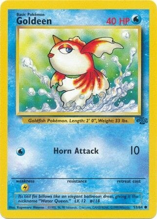 Goldeen (53/64) [Jungle Unlimited] Pokemon Single Pokémon  | Multizone: Comics And Games