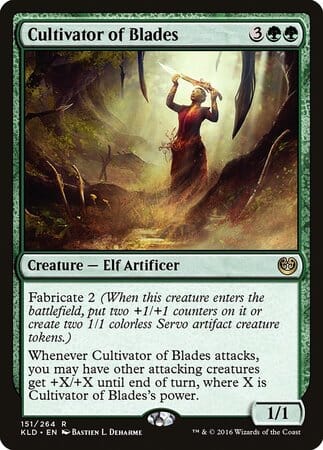 Cultivator of Blades [Kaladesh] MTG Single Magic: The Gathering  | Multizone: Comics And Games