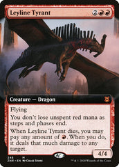 Leyline Tyrant (Extended Art) [Zendikar Rising] MTG Single Magic: The Gathering  | Multizone: Comics And Games