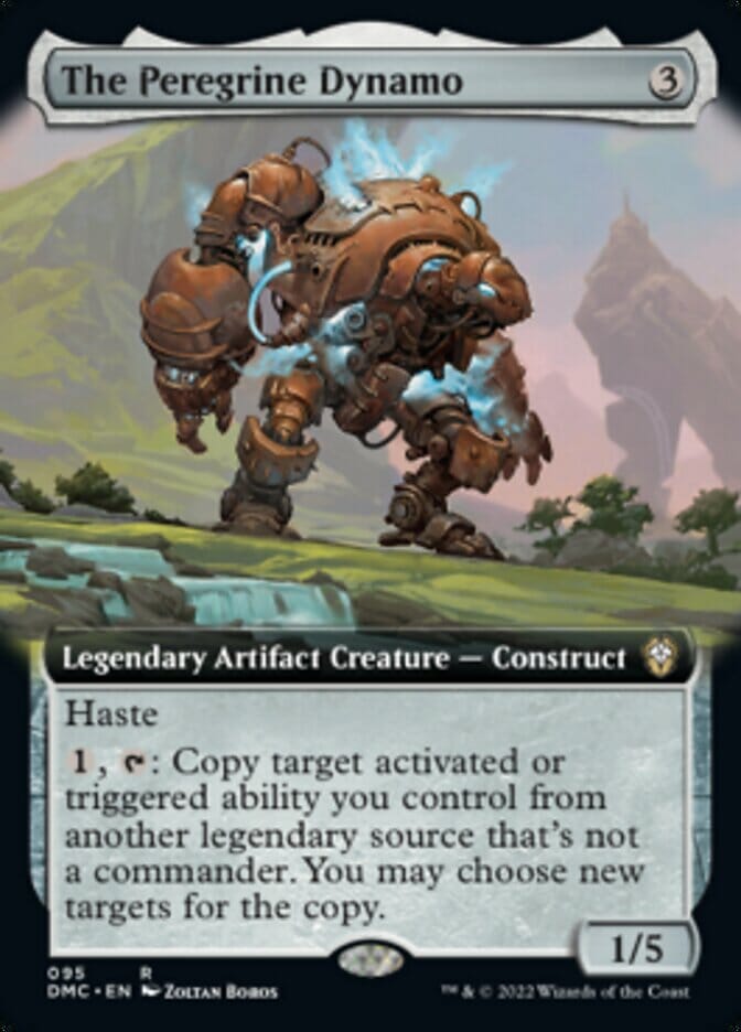 The Peregrine Dynamo (Extended Art) [Dominaria United Commander] MTG Single Magic: The Gathering  | Multizone: Comics And Games