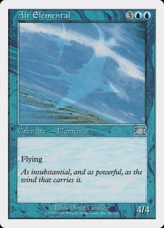 Air Elemental [Classic Sixth Edition] MTG Single Magic: The Gathering  | Multizone: Comics And Games