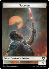 Soldier // Ogre Double-Sided Token [Commander Masters Tokens] | Multizone: Comics And Games