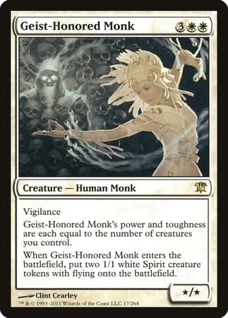 Geist-Honored Monk [Innistrad] MTG Single Magic: The Gathering  | Multizone: Comics And Games