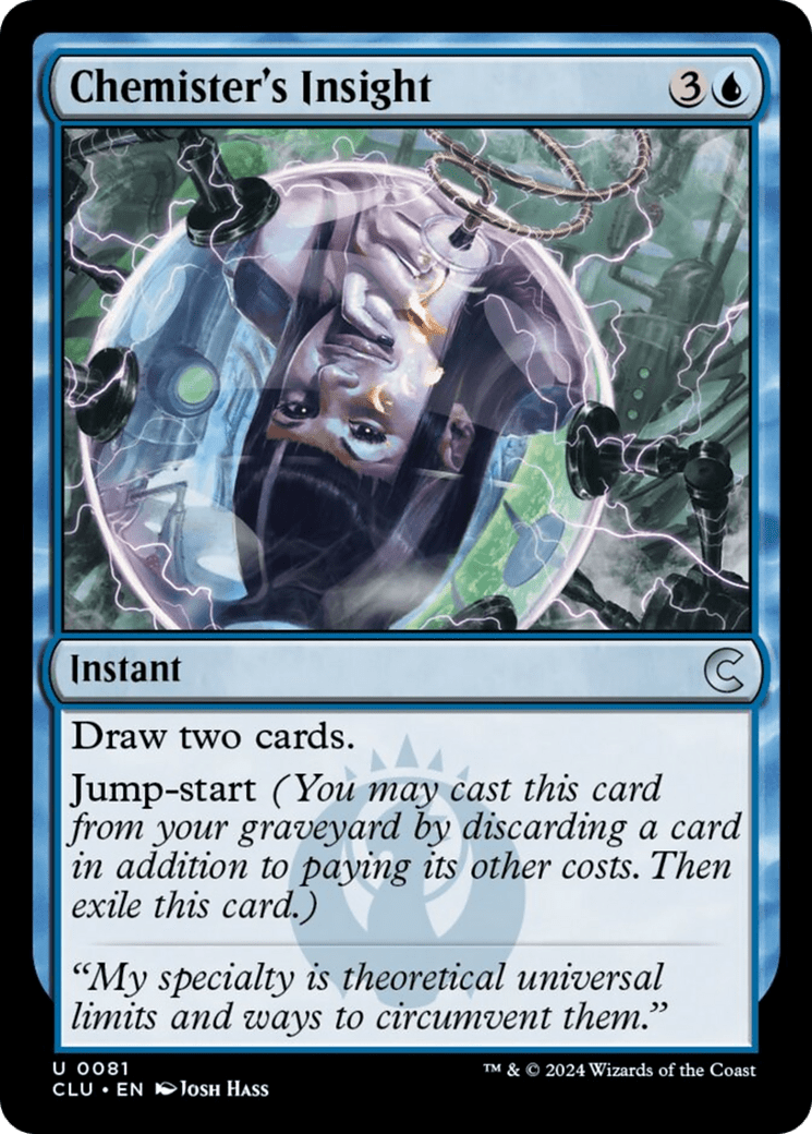 Chemister's Insight [Ravnica: Clue Edition] MTG Single Magic: The Gathering  | Multizone: Comics And Games