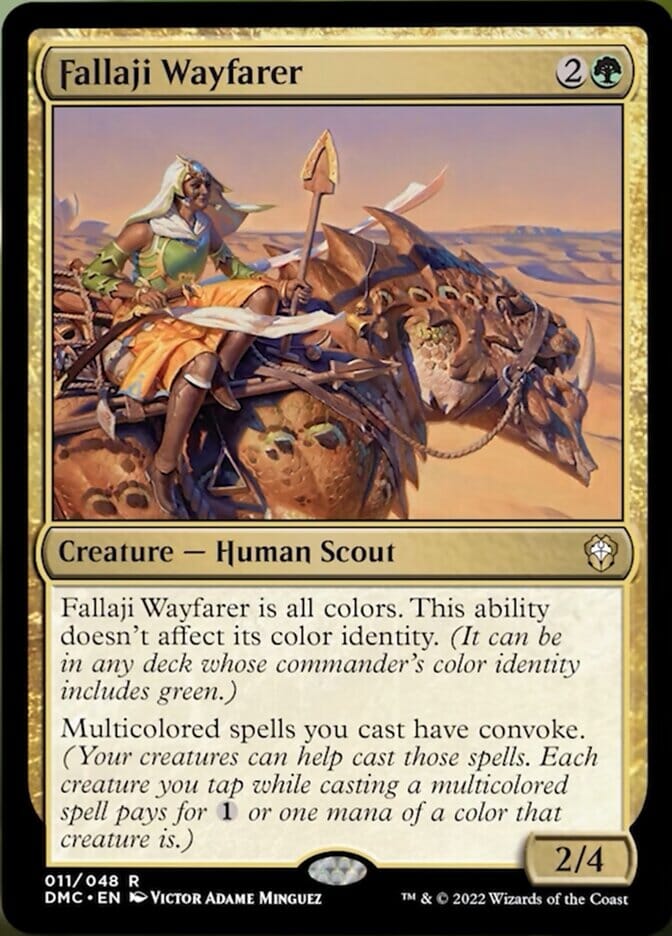 Fallaji Wayfarer [Dominaria United Commander] MTG Single Magic: The Gathering  | Multizone: Comics And Games