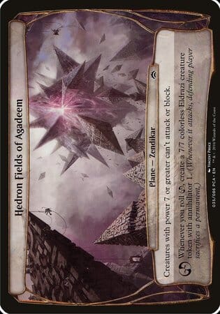 Hedron Fields of Agadeem (Planechase Anthology) [Planechase Anthology Planes] MTG Single Magic: The Gathering  | Multizone: Comics And Games