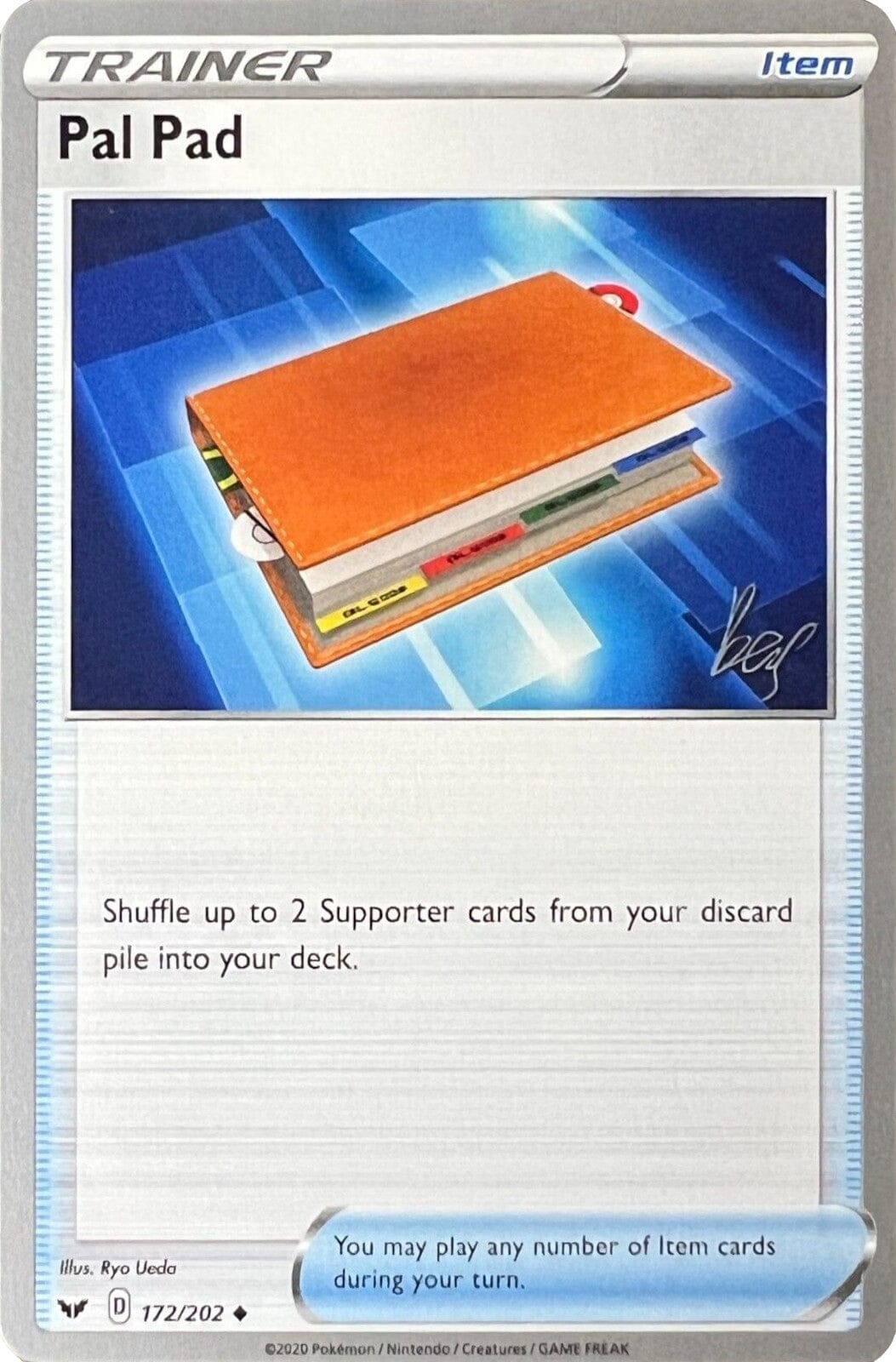 Pal Pad (172/202) (Cheryl Again - Sebastian Lashmet) [World Championships 2022] Pokemon Single Pokémon  | Multizone: Comics And Games