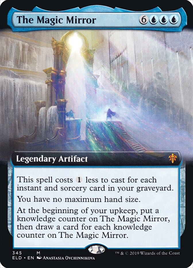 The Magic Mirror (Extended Art) [Throne of Eldraine] MTG Single Magic: The Gathering  | Multizone: Comics And Games
