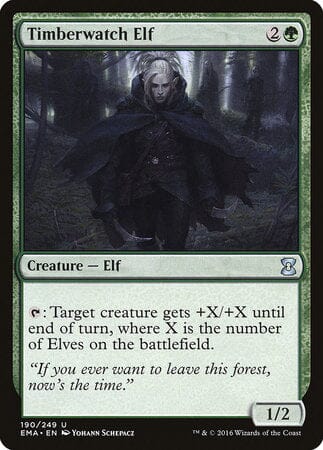 Timberwatch Elf [Eternal Masters] MTG Single Magic: The Gathering  | Multizone: Comics And Games