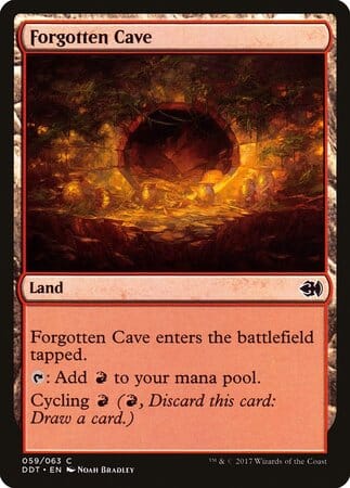 Forgotten Cave [Duel Decks: Merfolk vs. Goblins] MTG Single Magic: The Gathering  | Multizone: Comics And Games