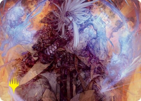 Satoru Umezawa 2 Art Card (Gold-Stamped Signature) [Kamigawa: Neon Dynasty Art Series] MTG Single Magic: The Gathering  | Multizone: Comics And Games