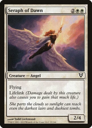 Seraph of Dawn [Avacyn Restored] MTG Single Magic: The Gathering  | Multizone: Comics And Games