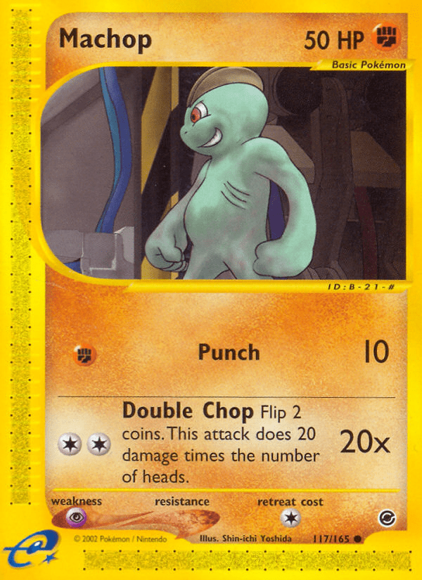 Machop (117/165) [Expedition: Base Set] Pokemon Single Pokémon  | Multizone: Comics And Games