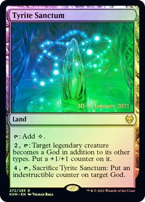 Tyrite Sanctum [Kaldheim Prerelease Promos] MTG Single Magic: The Gathering  | Multizone: Comics And Games