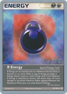 R Energy (95/109) (Dark Tyranitar Deck - Takashi Yoneda) [World Championships 2005] Pokemon Single Pokémon  | Multizone: Comics And Games