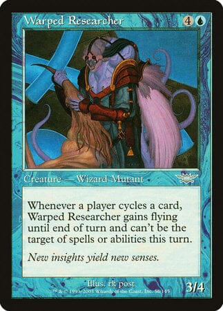 Warped Researcher [Legions] MTG Single Magic: The Gathering  | Multizone: Comics And Games