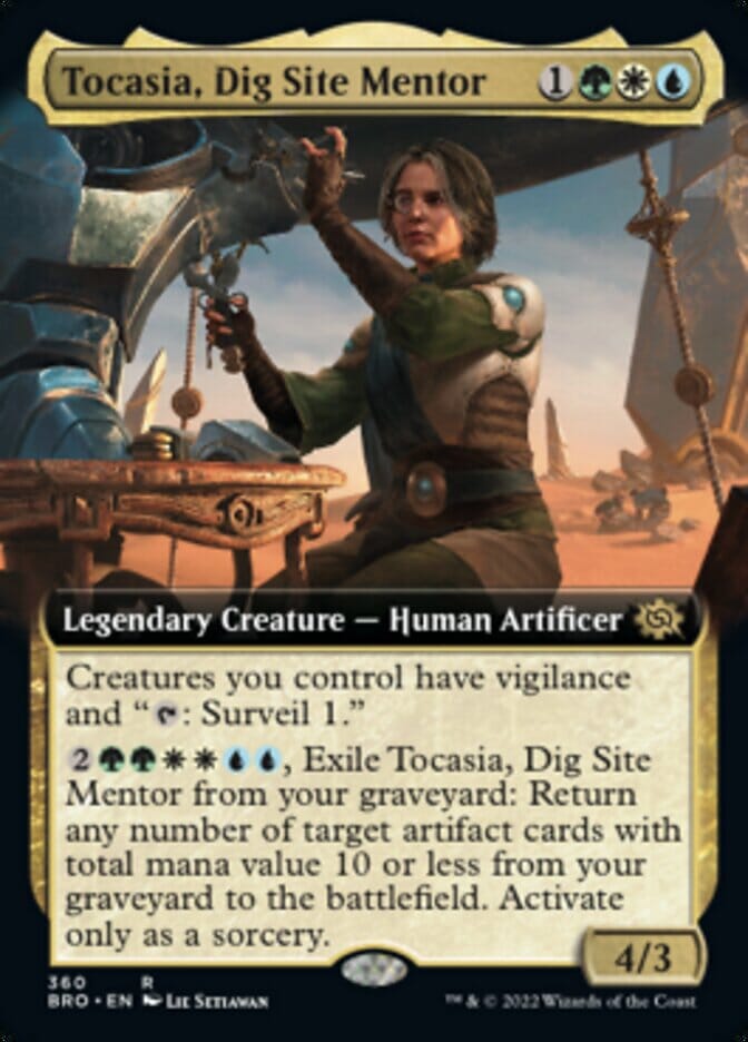 Tocasia, Dig Site Mentor (Extended Art) [The Brothers' War] | Multizone: Comics And Games
