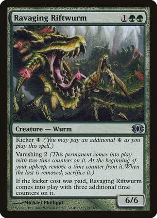 Ravaging Riftwurm [Future Sight] MTG Single Magic: The Gathering  | Multizone: Comics And Games
