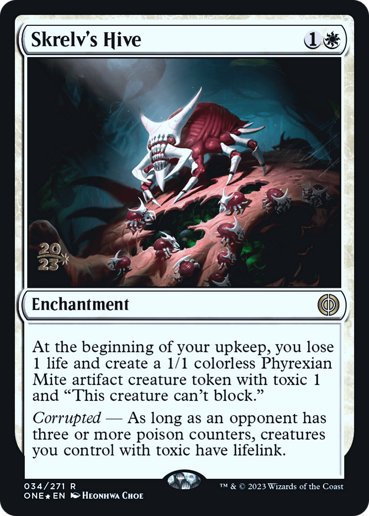 Skrelv's Hive [Phyrexia: All Will Be One Prerelease Promos] MTG Single Magic: The Gathering  | Multizone: Comics And Games
