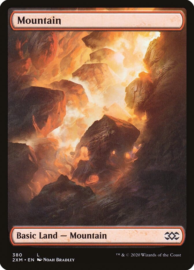 Mountain (380) [Double Masters] MTG Single Magic: The Gathering  | Multizone: Comics And Games