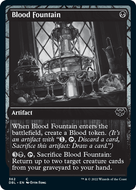 Blood Fountain [Innistrad: Double Feature] MTG Single Magic: The Gathering  | Multizone: Comics And Games