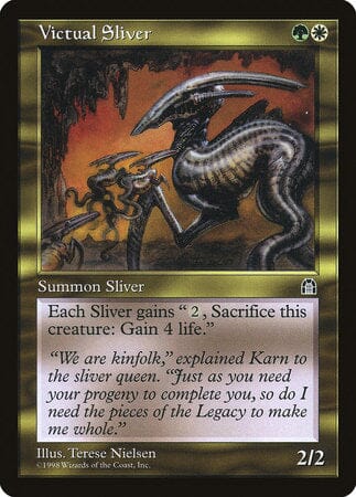 Victual Sliver [Stronghold] MTG Single Magic: The Gathering  | Multizone: Comics And Games