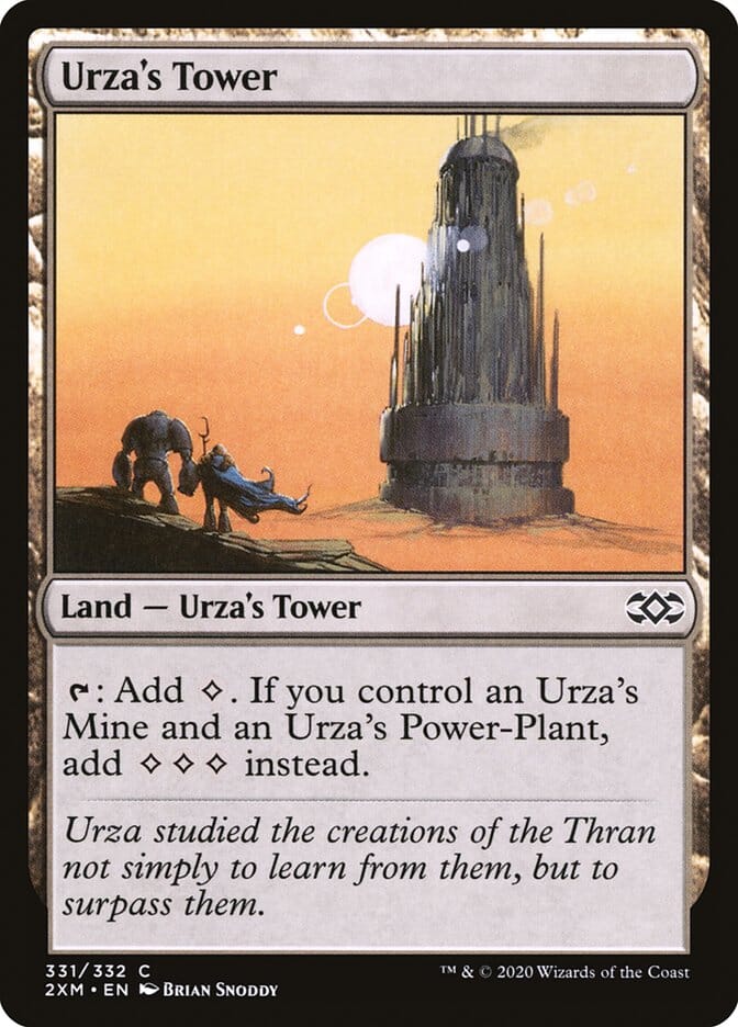 Urza's Tower [Double Masters] MTG Single Magic: The Gathering  | Multizone: Comics And Games