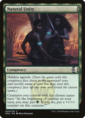 Natural Unity [Conspiracy: Take the Crown] MTG Single Magic: The Gathering  | Multizone: Comics And Games