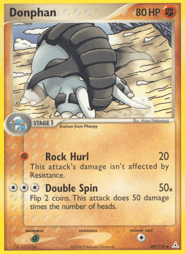Donphan (40/110) [EX: Holon Phantoms] Pokemon Single Pokémon  | Multizone: Comics And Games