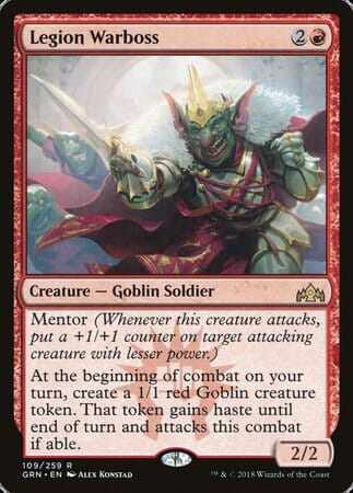 Legion Warboss [Guilds of Ravnica] MTG Single Magic: The Gathering  | Multizone: Comics And Games
