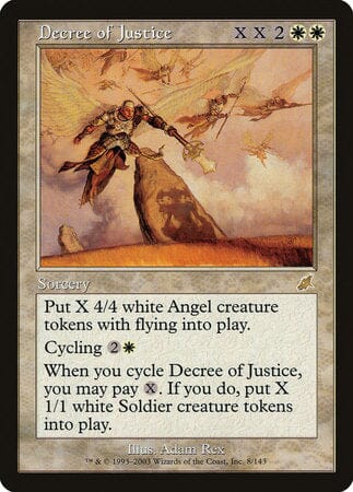 Decree of Justice [Scourge] MTG Single Magic: The Gathering  | Multizone: Comics And Games